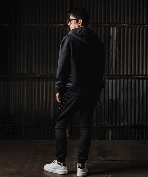 「adamsJUGGLER」 「RTEG」ジップアップパーカー L ブラック メンズ_画像5