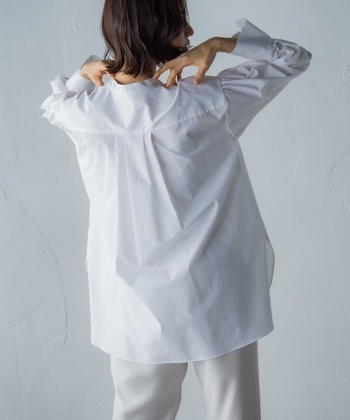 「LAUTREAMONT」 長袖ブラウス 9号 ホワイト系その他 レディース_画像7