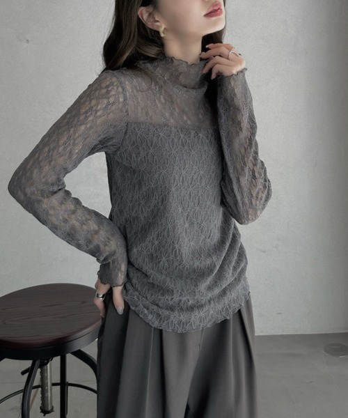 TREOVER tシャツ デイリーからお呼ばれシーンまで活躍 プチハイネック