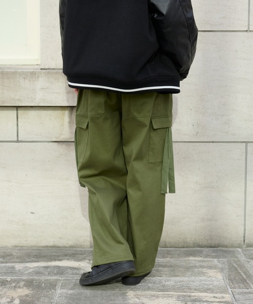 「COLONY 2139」 カーゴパンツ LARGE ブラック メンズ_画像9