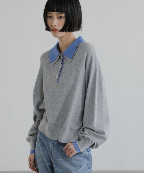 LOWRYS FARM（ローリーズファーム） ニット セーター バイカラー