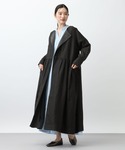 ノーカラーコート コート 「natural b...の詳細画像3