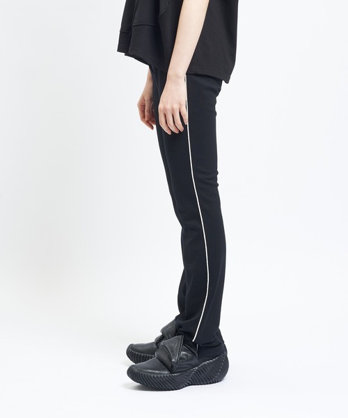 パンツ ブーツカットポンチパンツ レディース メンズの画像
