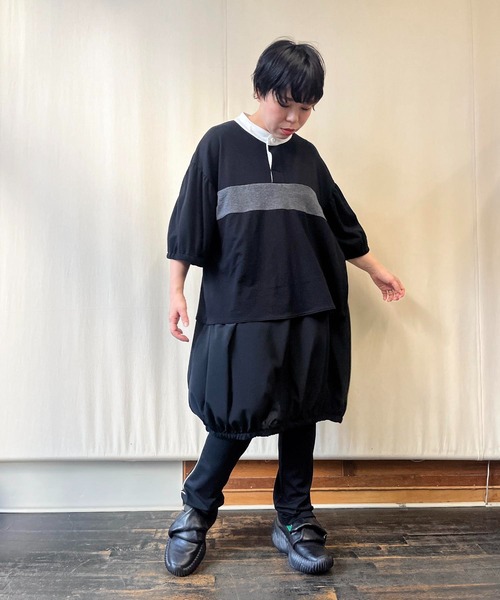 パンツ ブーツカットポンチパンツ レディース メンズの画像