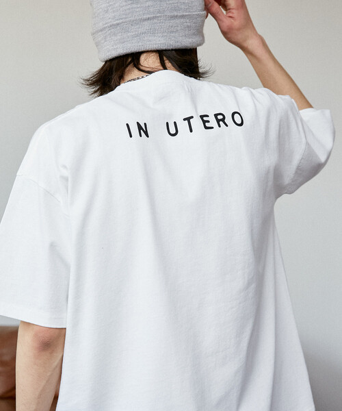 PUBLUX（パブリュクス） tシャツ NIRVANA IN UTERO バンドTシャツ 限定