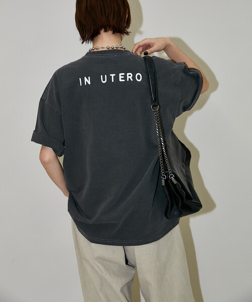 PUBLUX（パブリュクス） tシャツ NIRVANA IN UTERO バンドTシャツ 限定