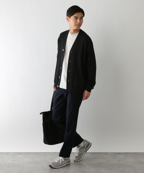「GLOBAL WORK Smile Seed Store」 ニットカーディガン SMALL ベージュ メンズ_画像3