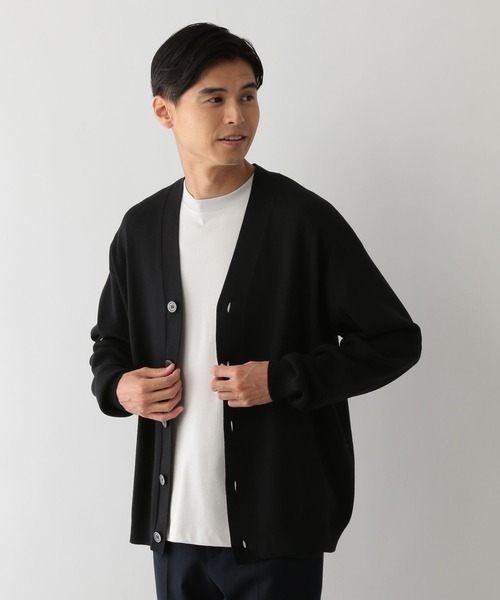 「GLOBAL WORK Smile Seed Store」 ニットカーディガン SMALL ベージュ メンズ_画像5