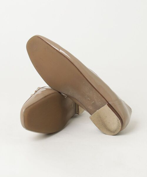 「Mode et Jacomo」 フラットパンプス 24cm ベージュ系その他2 レディース_画像3