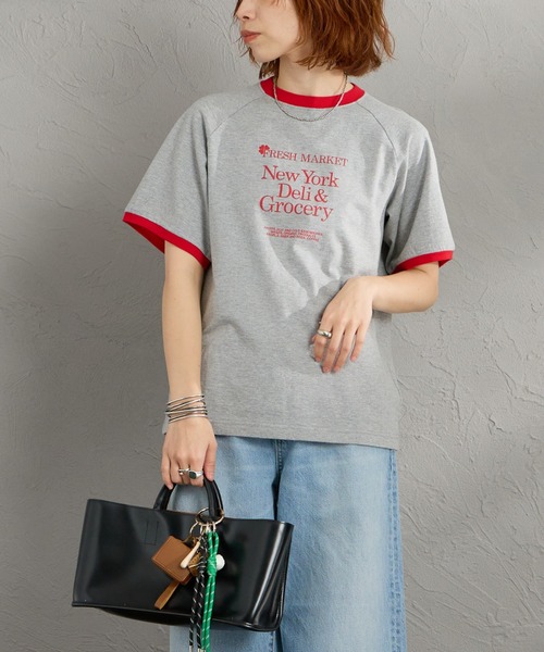 新品未使用！THE SHINZONE 半袖 Tシャツ グレー THE SHINZONE（ザ シンゾーン） tシャツ 半袖 「THE SHINZONE/ザ