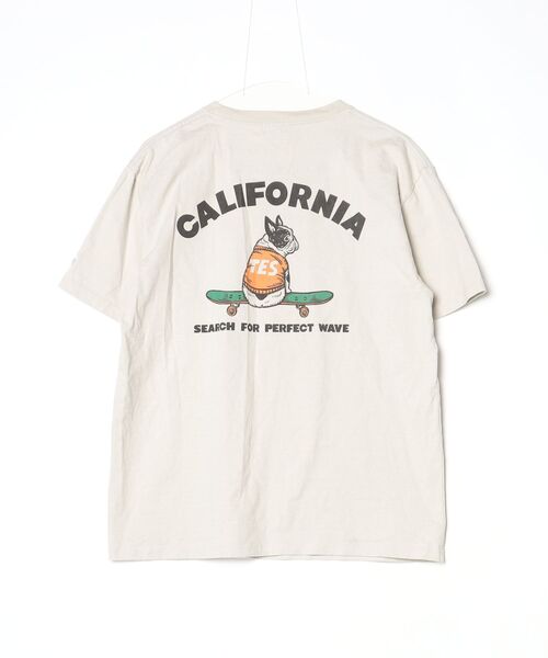 「The Endless Summer」 半袖Tシャツ L ベージュ メンズ_画像2