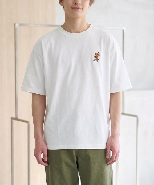 tシャツ 速乾 「TOM＆JERRY/トムとジェリー」キャラクタープリント