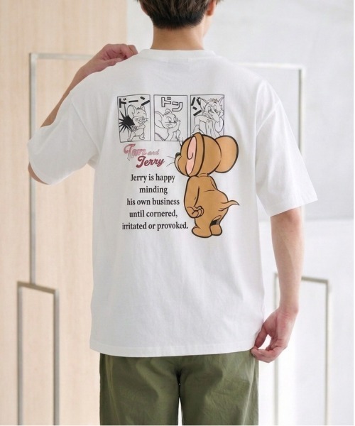 tシャツ 速乾 「TOM＆JERRY/トムとジェリー」キャラクタープリント