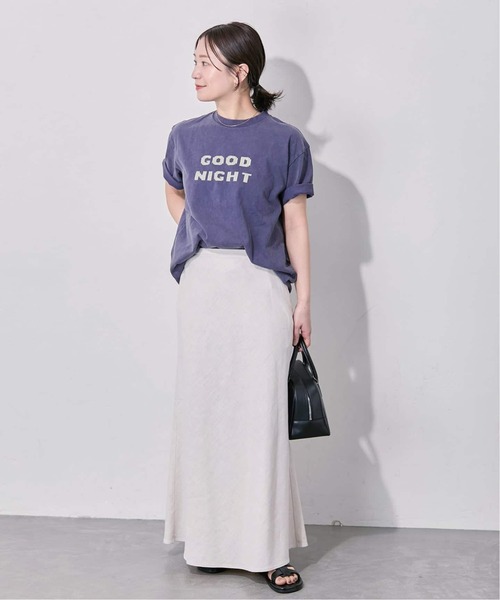 tシャツ 「WEB限定追加」別注「HANDTEX/ハンドテックス」プリントTEE レディースの画像