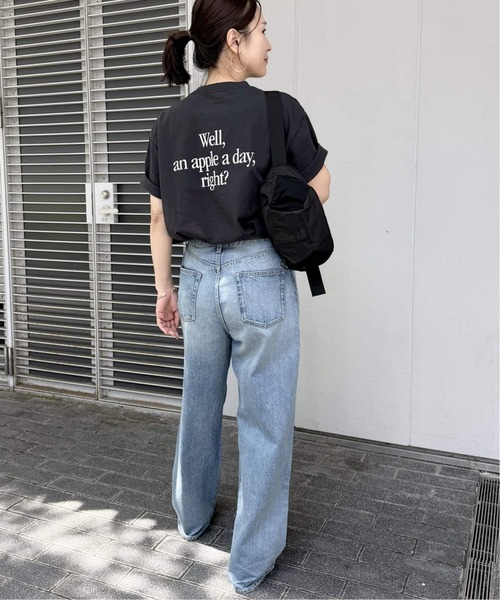tシャツ 「WEB限定追加」別注「HANDTEX/ハンドテックス」プリントTEE レディースの画像