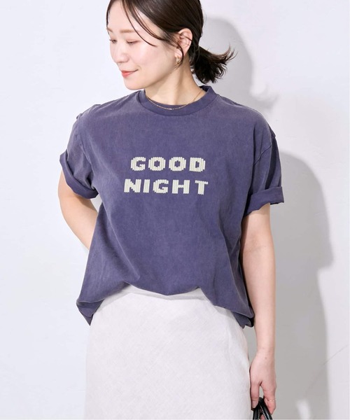 tシャツ 「WEB限定追加」別注「HANDTEX/ハンドテックス」プリントTEE レディースの画像