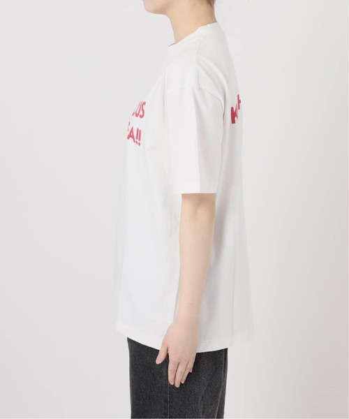 tシャツ 「WEB限定追加」別注「HANDTEX/ハンドテックス」プリントTEE レディースの画像