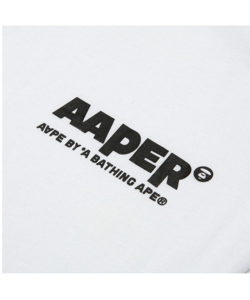 「AAPE BY A BATHING APE」 長袖Tシャツ - ブラック メンズ_画像5