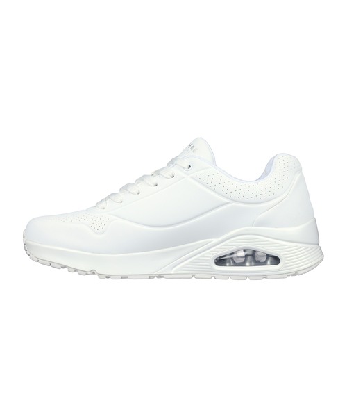 「SKECHERS」 ローカットスニーカー 26cm オフホワイト メンズ_画像4