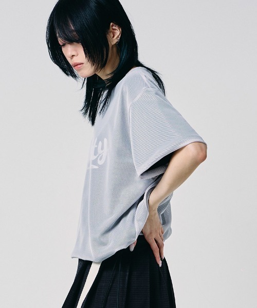 tシャツ mt10571-Basic logo reversible mesh Tee リバーシブルメッシュTシャツ(efdig-05) メンズ レディース | EFFECTEN | 14