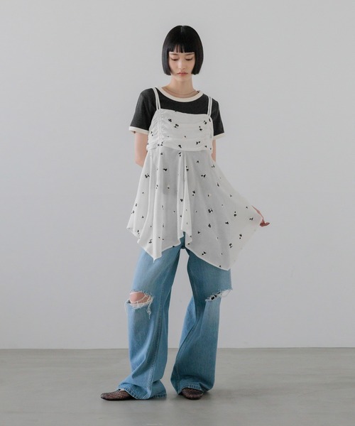 LOWRYS FARM（ローリーズファーム） ブラウス シャツ ヨウリュウ
