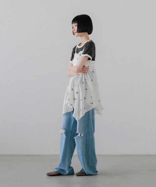 LOWRYS FARM（ローリーズファーム） ブラウス シャツ ヨウリュウ