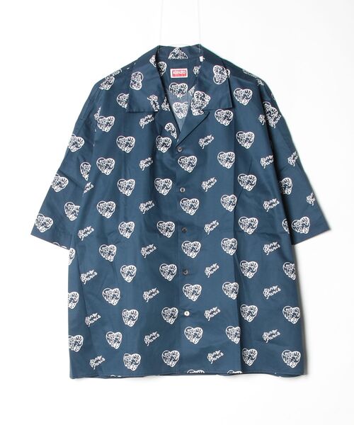 ケンゾー KENZO ドット水玉柄半袖シャツ KENZO MINAMI（ケンゾーミナミ） シャツ 半袖 「KENZO」FE65CH1119P4