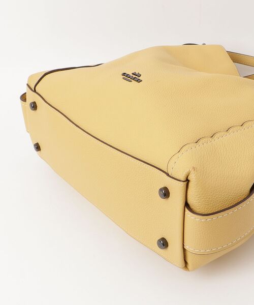 COACH（コーチ） ワンポイントトートバッグ - イエロー レディース