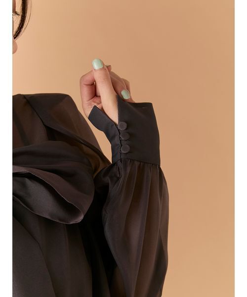 「LILY BROWN」 長袖ブラウス F アイボリー レディース_画像7