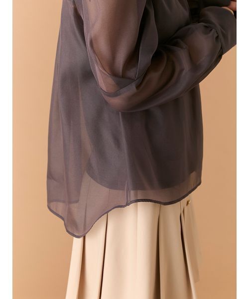 「LILY BROWN」 長袖ブラウス F アイボリー レディース_画像9