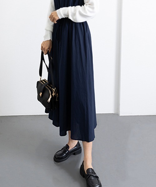 「Miniministore」 ノースリーブワンピース X-LARGE ブラック レディース_画像4