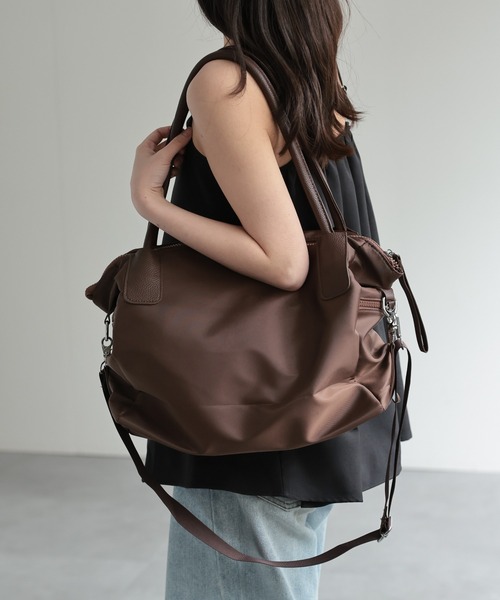 ap retro ショルダーバッグ バッグ 3WAYビッグショルダーバッグ／軽量