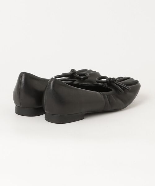 「LANVIN en Bleu」 フラットパンプス S ブラック レディース_画像2