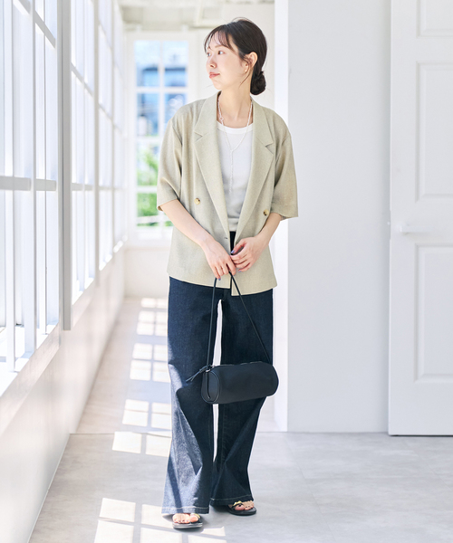 Spick＆Span（スピック アンド スパン） コート アウター カラミダブル