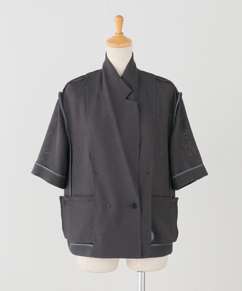 Spick＆Span（スピック アンド スパン） コート アウター カラミダブル