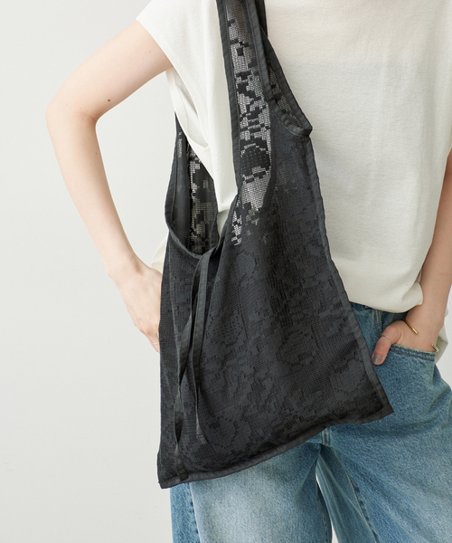 spick&span スピックアンドスパン メッシュフィッシングベスト ブラック Spick＆Span（スピック アンド スパン） トートバッグ Spick ＆ Span