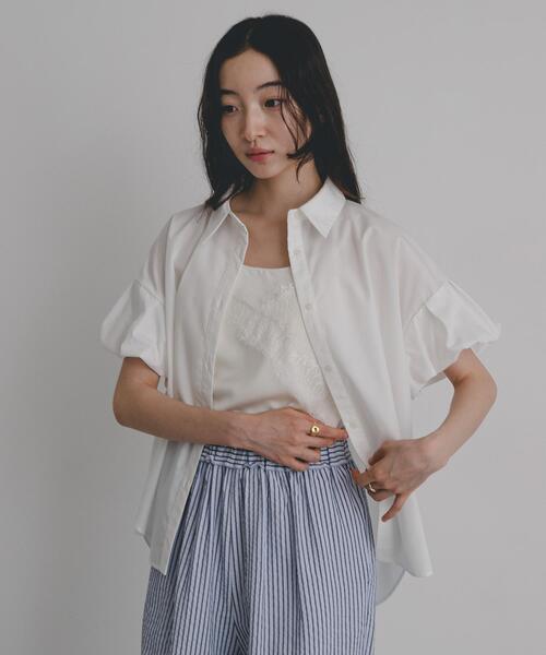 SENSE OF PLACE by URBAN RESEARCH ブラウス シャツ 半袖 バルーン