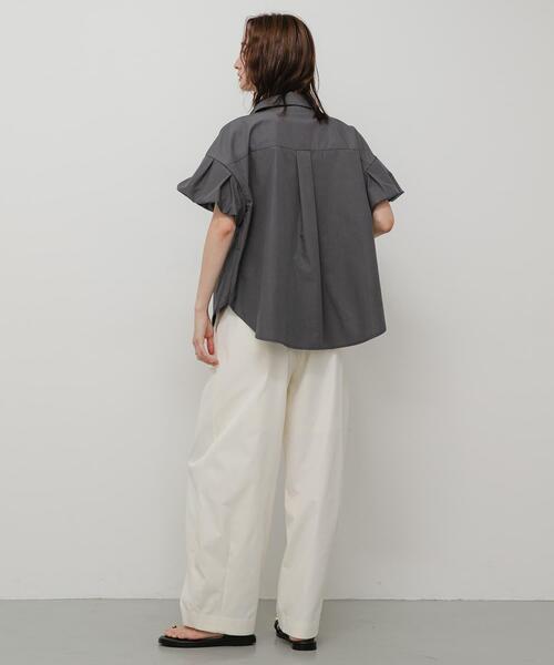 SENSE OF PLACE by URBAN RESEARCH ブラウス シャツ 半袖 バルーン