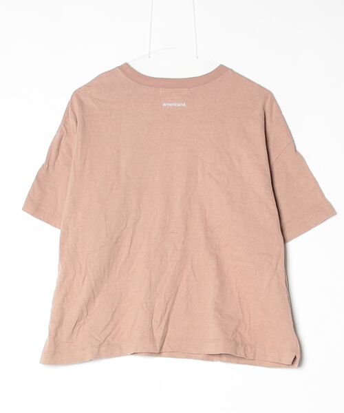 「AMERICANA」 半袖Tシャツ - ベージュ レディース_画像2
