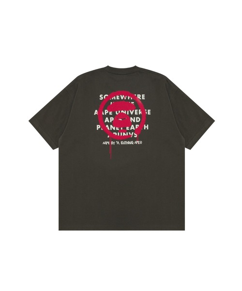 「AAPE BY A BATHING APE」 半袖Tシャツ X-LARGE アイボリー メンズ_画像2