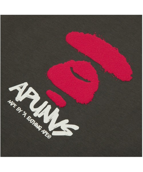 「AAPE BY A BATHING APE」 半袖Tシャツ X-LARGE アイボリー メンズ_画像3