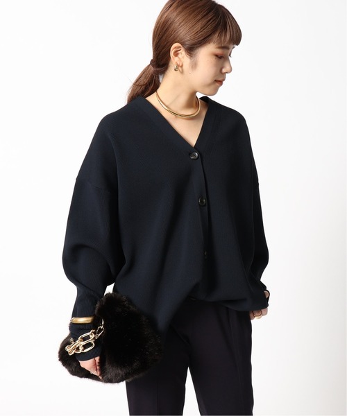 【専用】　AP STUDIO ニットカーディガン AP STUDIO ニットカーディガン - ブラック レディース : ZOZOTOWN