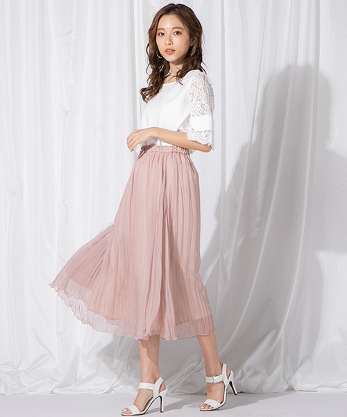 「QUEENS COURT」 半袖ブラウス M ブルー レディース_画像6