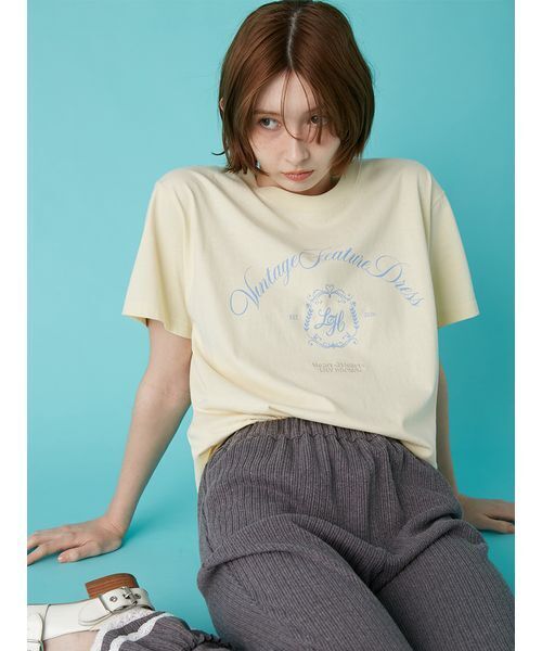 LILY BROWN（リリーブラウン） tシャツ 半袖 「LILY BROWN