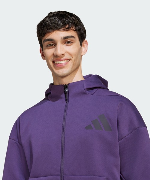 adidas（アディダス） パーカー Z.N.E. フルジップ フード付きトラック