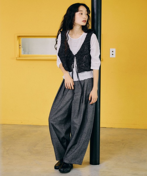 niko and…（ニコアンド） ワイドパンツ パンツ 「MODE NORM CORE」 2
