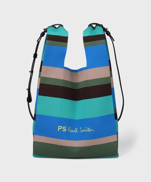 Paul Smith（ポール・スミス） トートバッグ PSニットバッグ「463004
