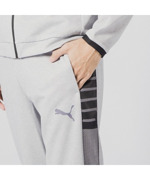 PUMA プーマ トラックパンツ ジャージ メンズ L 灰 グレー 862217 PUMA（プーマ） パンツ トラックパンツ ジャージパンツ 656327 メンズ