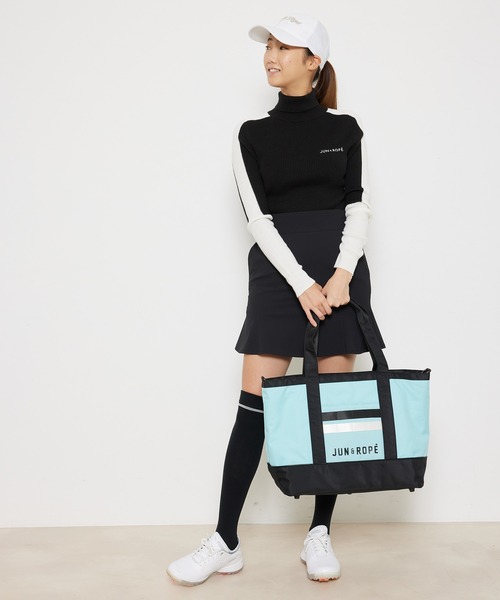 JUN&ROPE' トートバッグ ロゴ入りBIGトートバッグ レディース JUN&ROPE' トートバッグ ロゴ入りBIGトートバッグ レディース