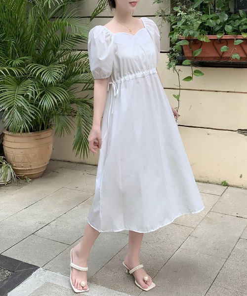 ワンピース ハートネック クロスフレアワンピース Zozotown Yahoo 店 通販 Yahoo ショッピング